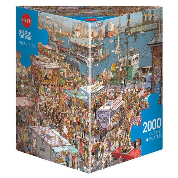 Fresh Fish! 2000 Piece Jigsaw Puzzle Heye