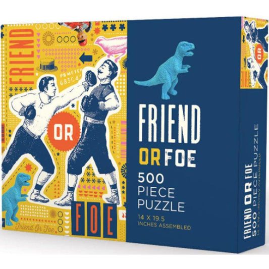 Friend or Foe 500 Piece Jigsaw Puzzle Gibbs Smith