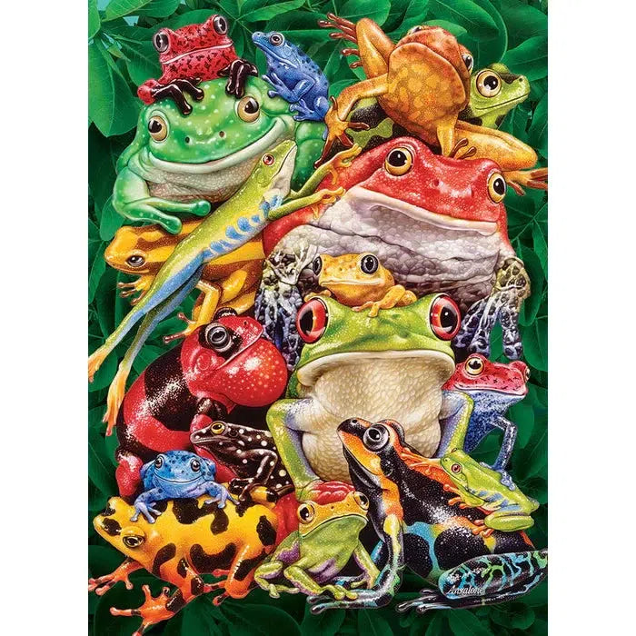 Frog Business 1000 Piece Jigsaw Puzzle Cobble Hill