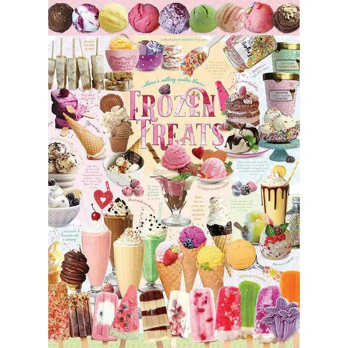 Frozen Treats 1000 Piece Jigsaw Puzzle Cobble Hill