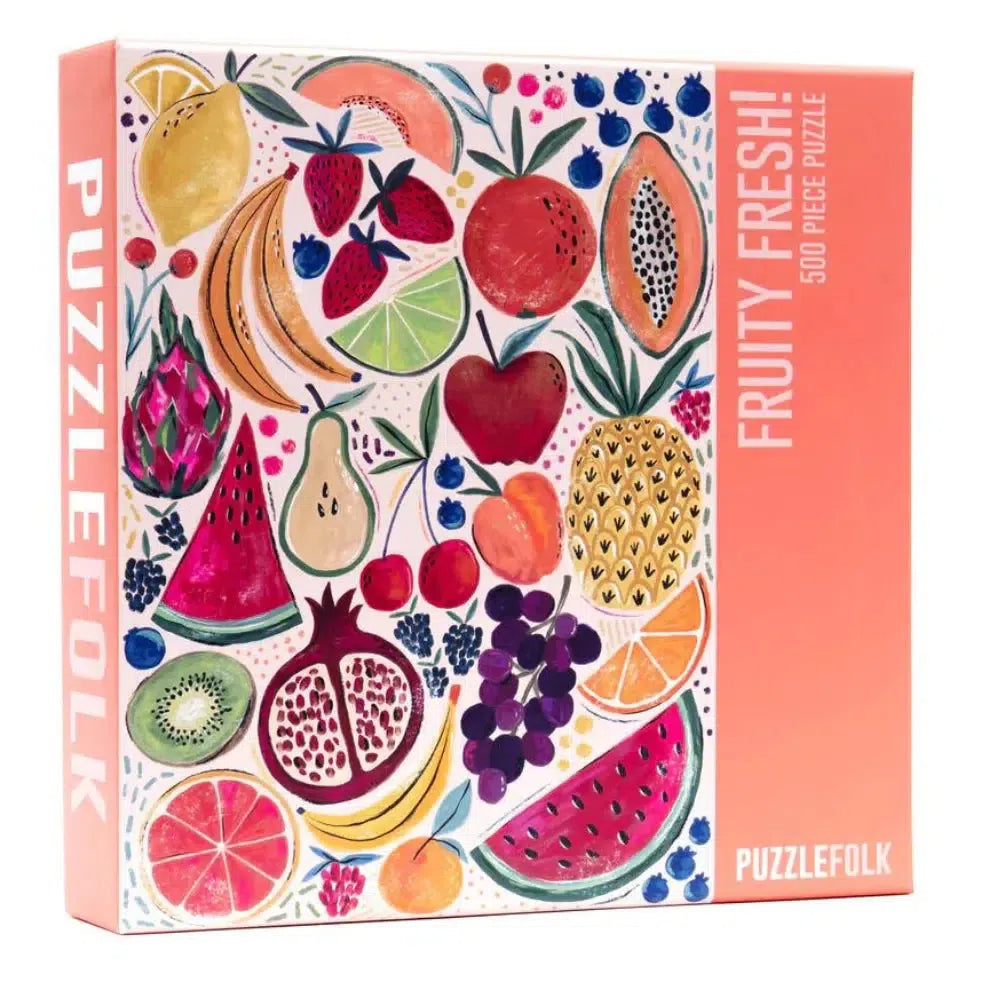 Fruity Fresh! 500 Piece Jigsaw Puzzle PuzzleFolk