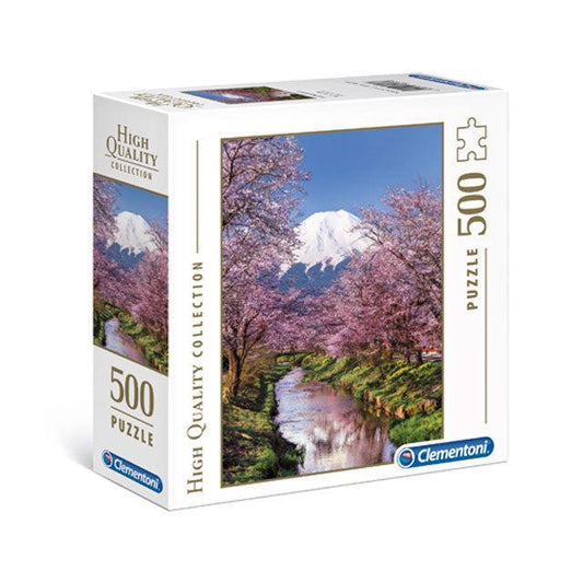 Fuji Mountain 500 Piece Jigsaw Puzzle Clementoni