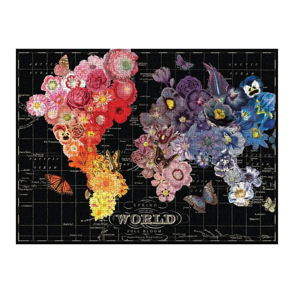 Full Bloom 1000 Piece Jigsaw Puzzle Galison