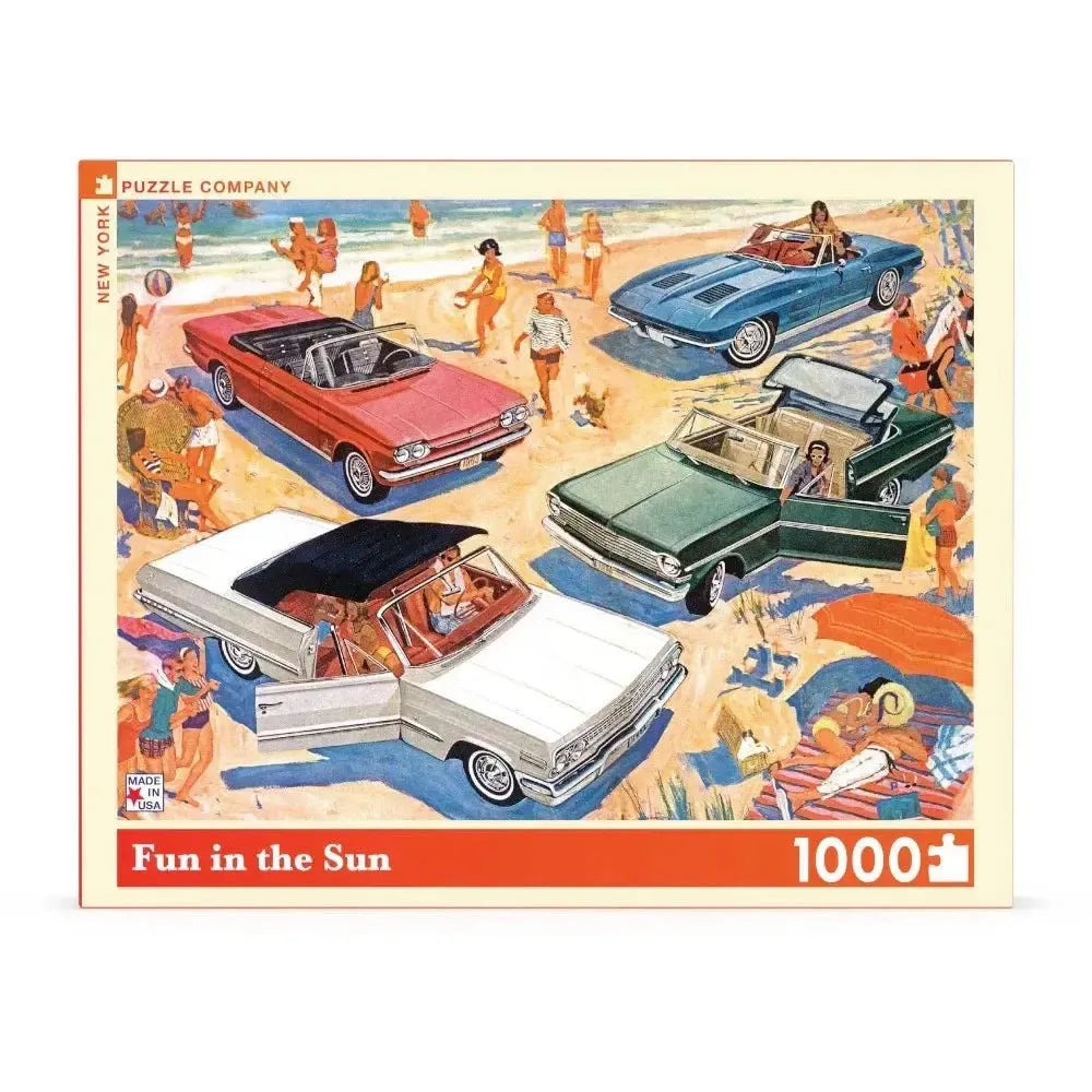 Fun in the Sun 1000 Piece Jigsaw Puzzle NYPC