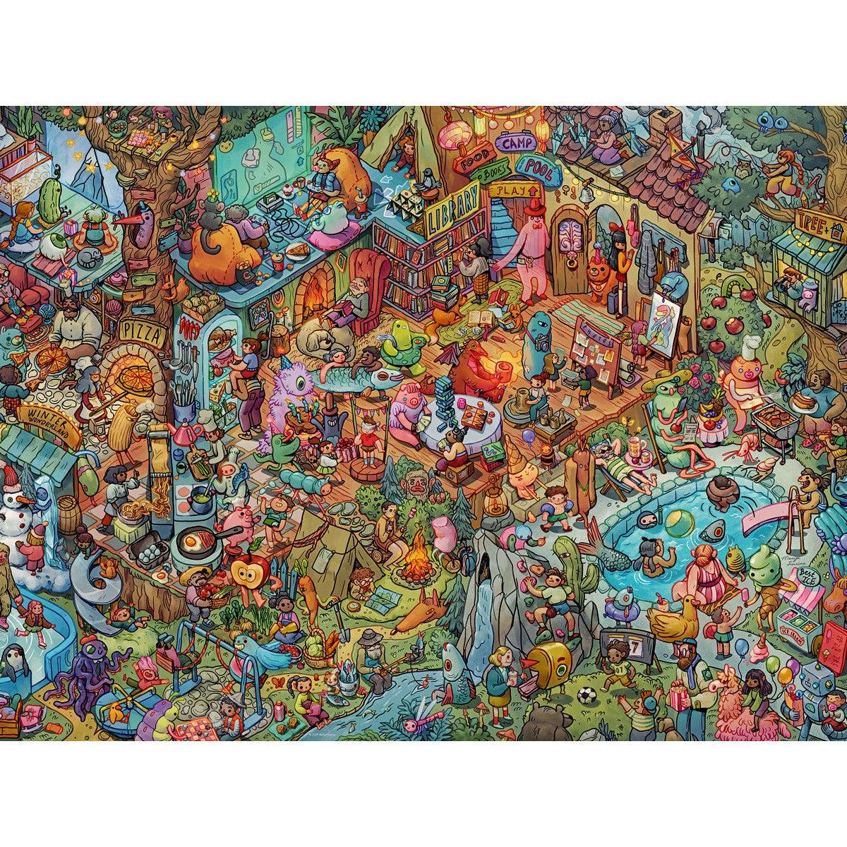 Fun with Friends 1500 Piece Jigsaw Puzzle Heye