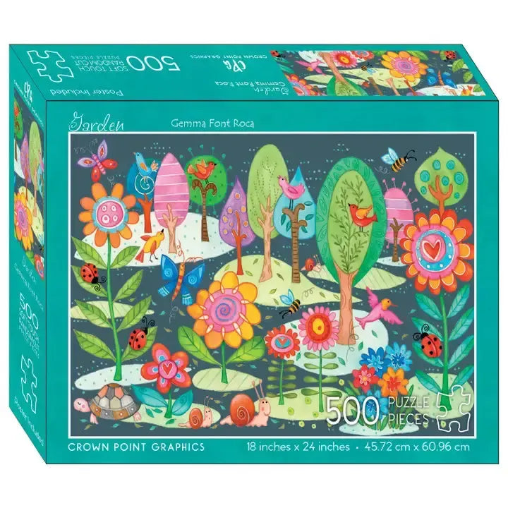 Garden 500 Piece Soft Touch Jigsaw Puzzle Crown Point