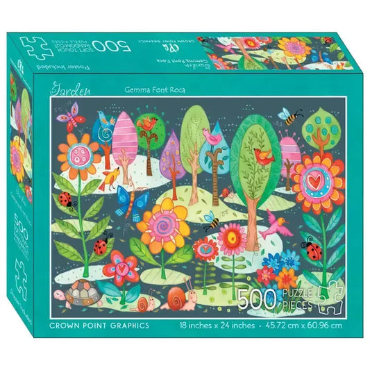 Garden 500 Piece Soft Touch Jigsaw Puzzle Crown Point