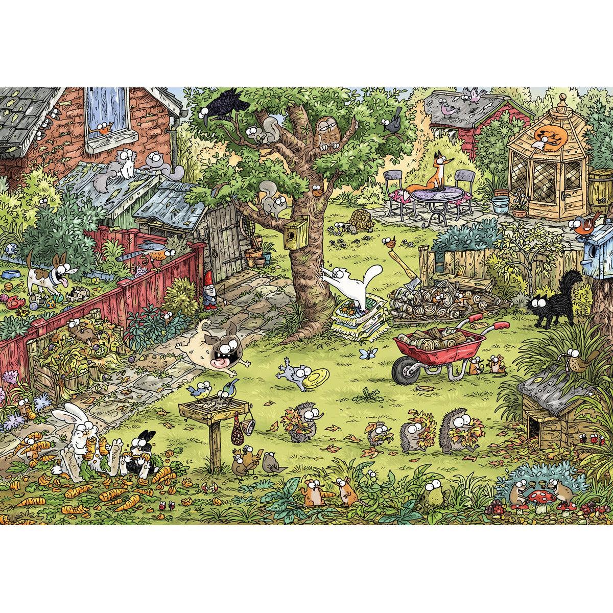 Garden Adventures 1000 Piece Jigsaw Puzzle Heye