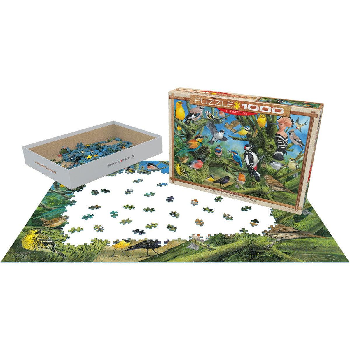 Garden Birds 1000 Piece Jigsaw Puzzle Eurographics