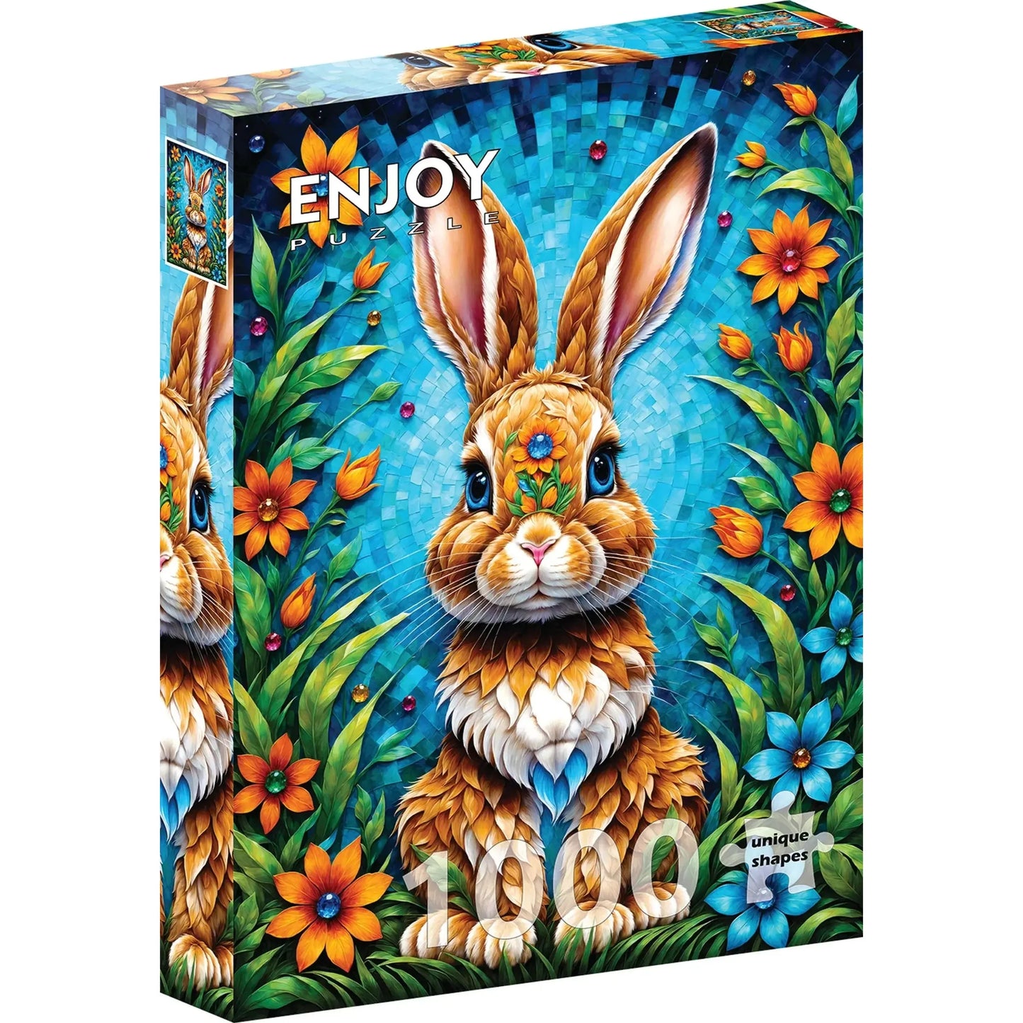 Garden Bunny 1000 Piece Jigsaw Puzzle Enjoy