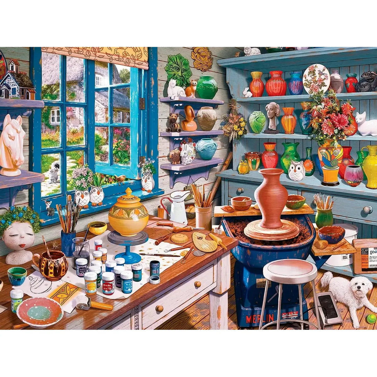 Garden Getaway Home Sweet Home 550 Piece Jigsaw Puzzle MasterPieces