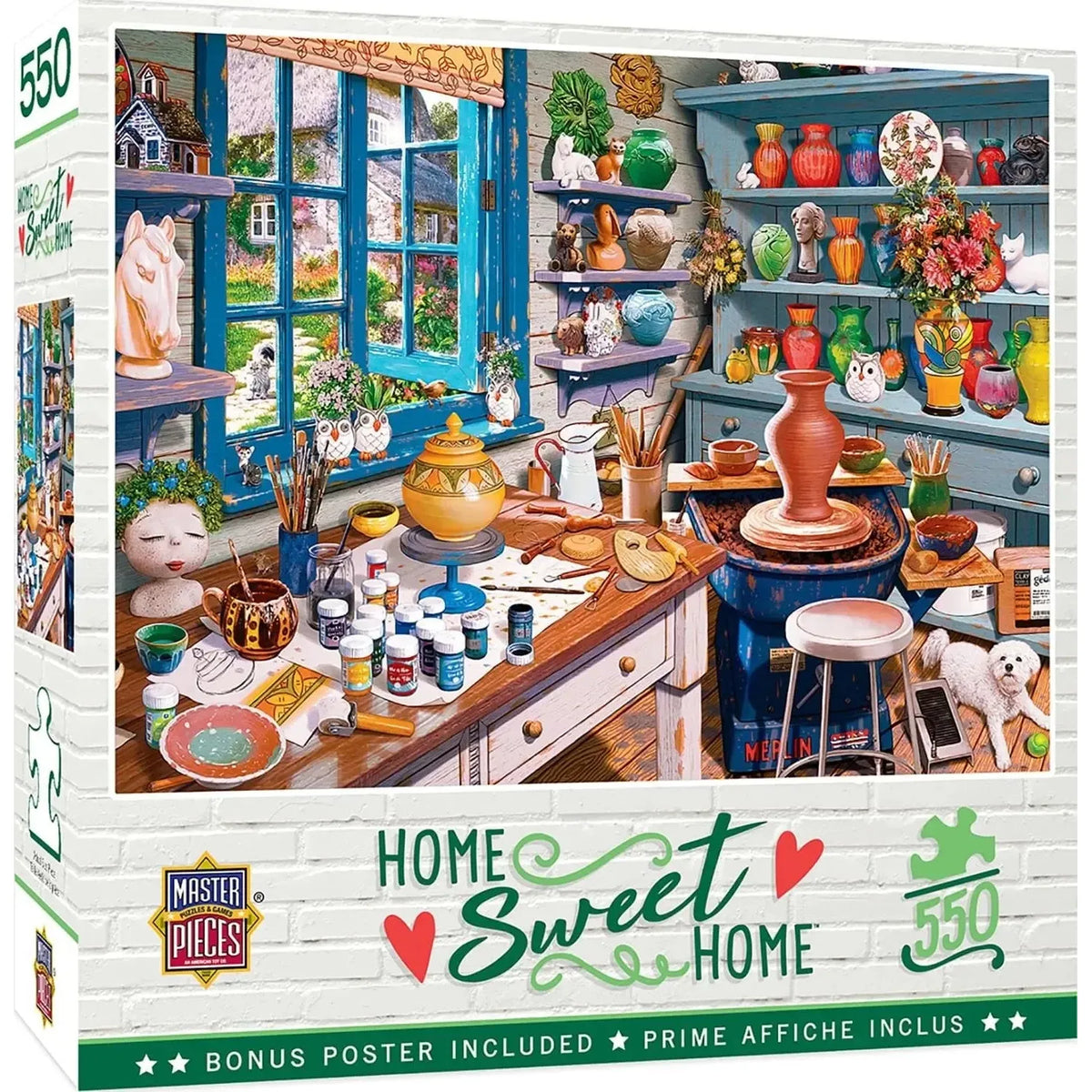 Garden Getaway Home Sweet Home 550 Piece Jigsaw Puzzle MasterPieces