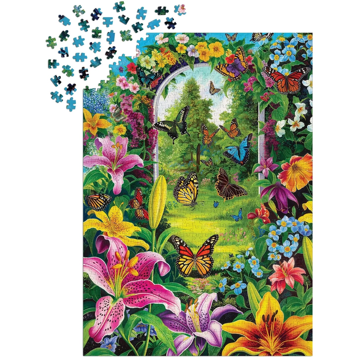 Garden Passage 1000 Piece Jigsaw Puzzle Enjoy