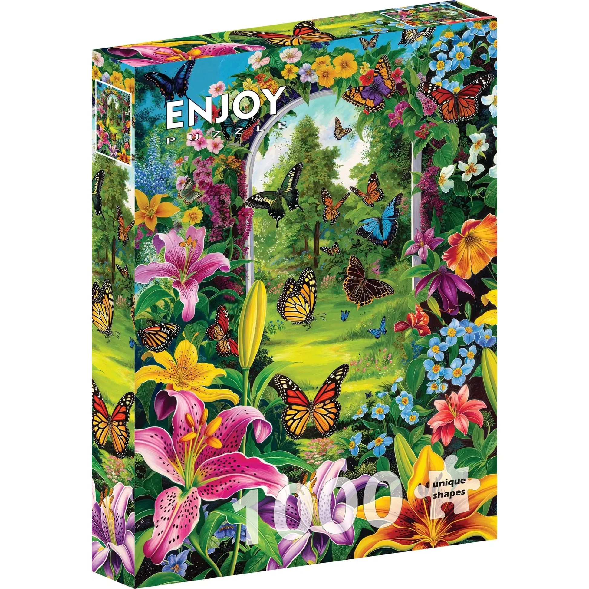 Garden Passage 1000 Piece Jigsaw Puzzle Enjoy