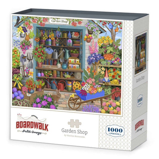 Garden Shop 1000 Piece Jigsaw Puzzle Boardwalk