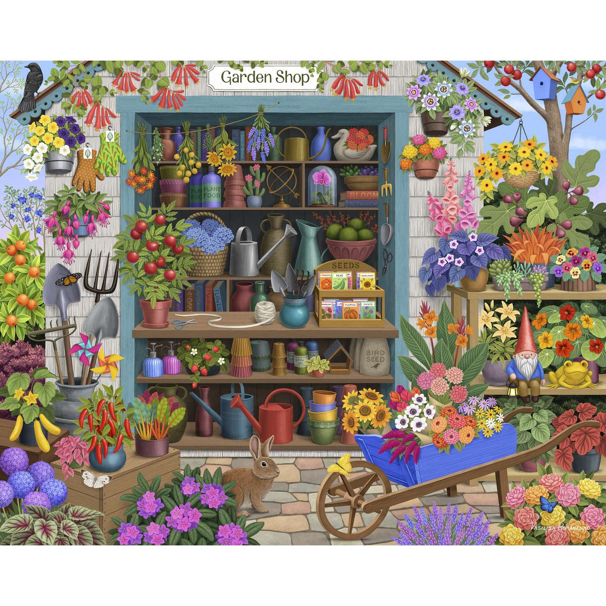 Garden Shop 500 Piece Jigsaw Puzzle Boardwalk