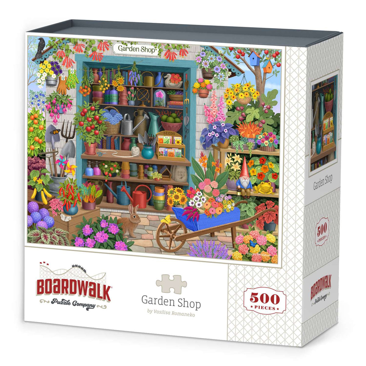 Garden Shop 500 Piece Jigsaw Puzzle Boardwalk