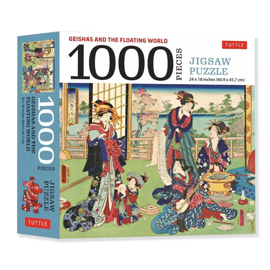Geishas & the Floating World 1000 Piece Jigsaw Puzzle Tuttle
