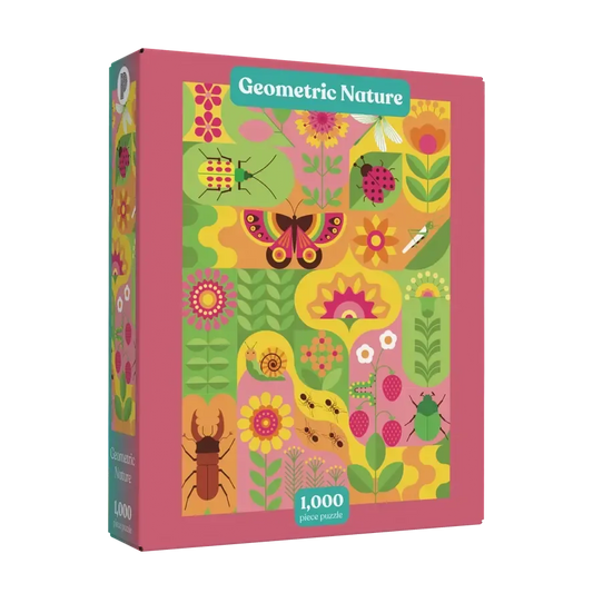 Geometric Nature 1000 Piece Jigsaw Puzzle Puzzledly