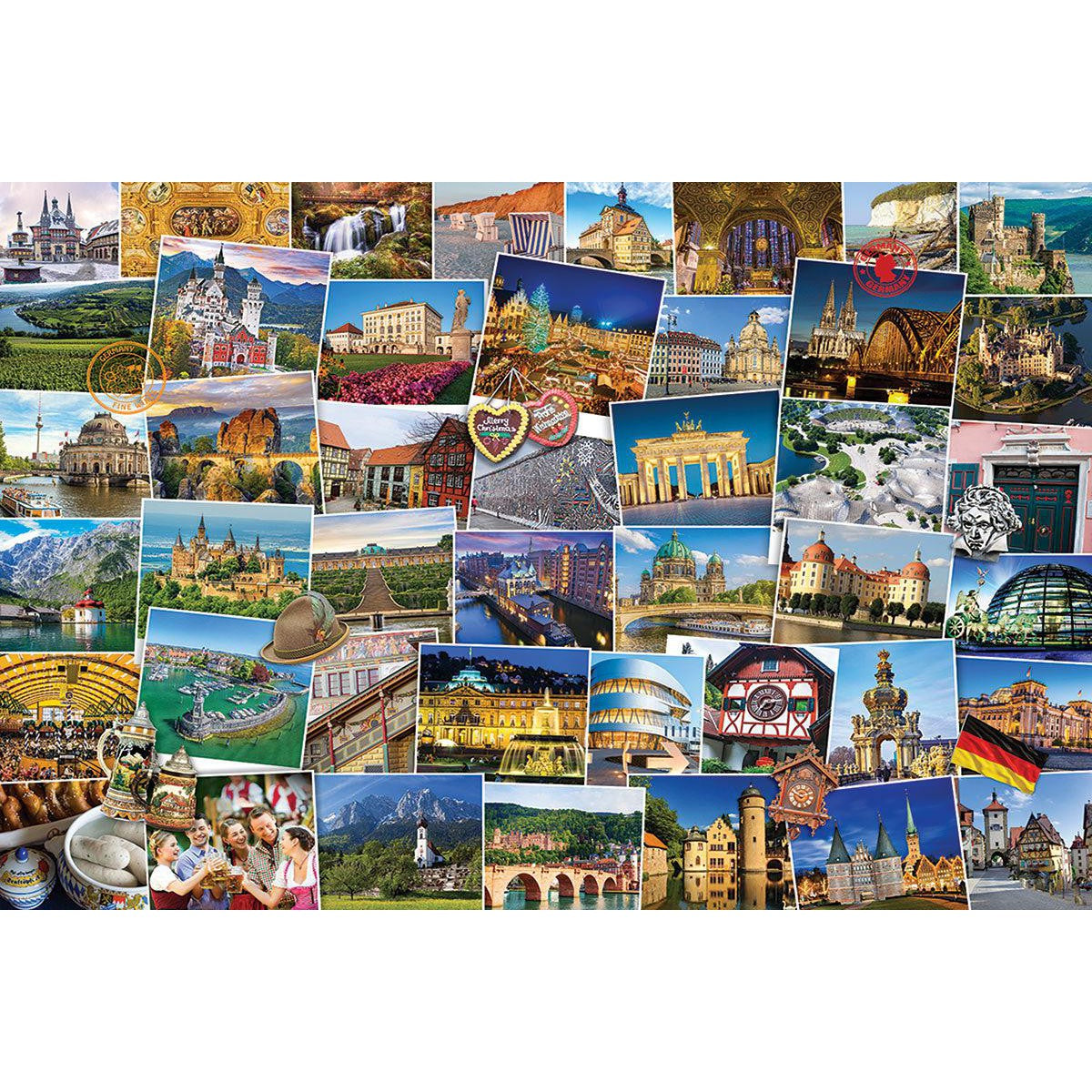 Germany Globetrotter 1000 Piece Jigsaw Puzzle Eurographics