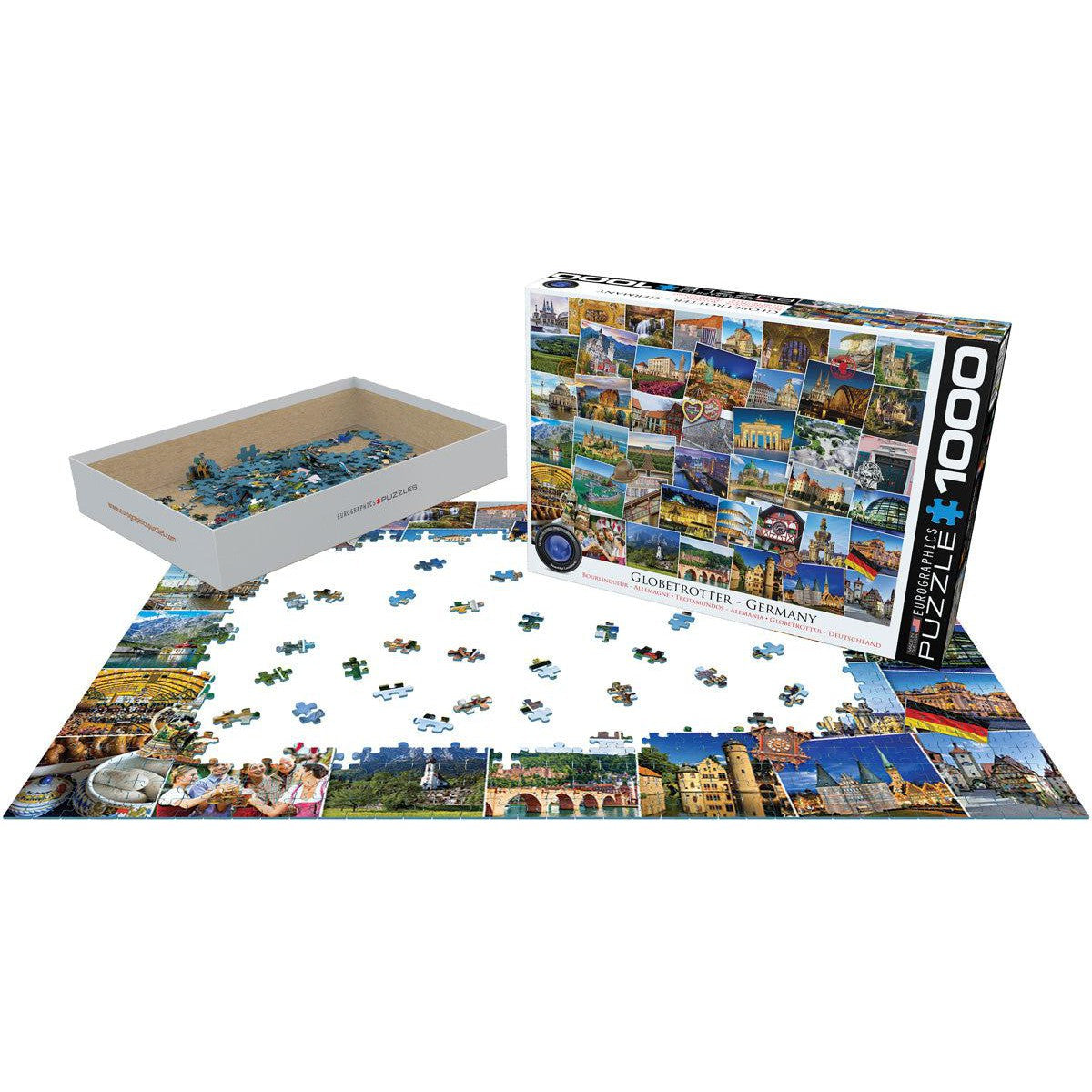 Germany Globetrotter 1000 Piece Jigsaw Puzzle Eurographics