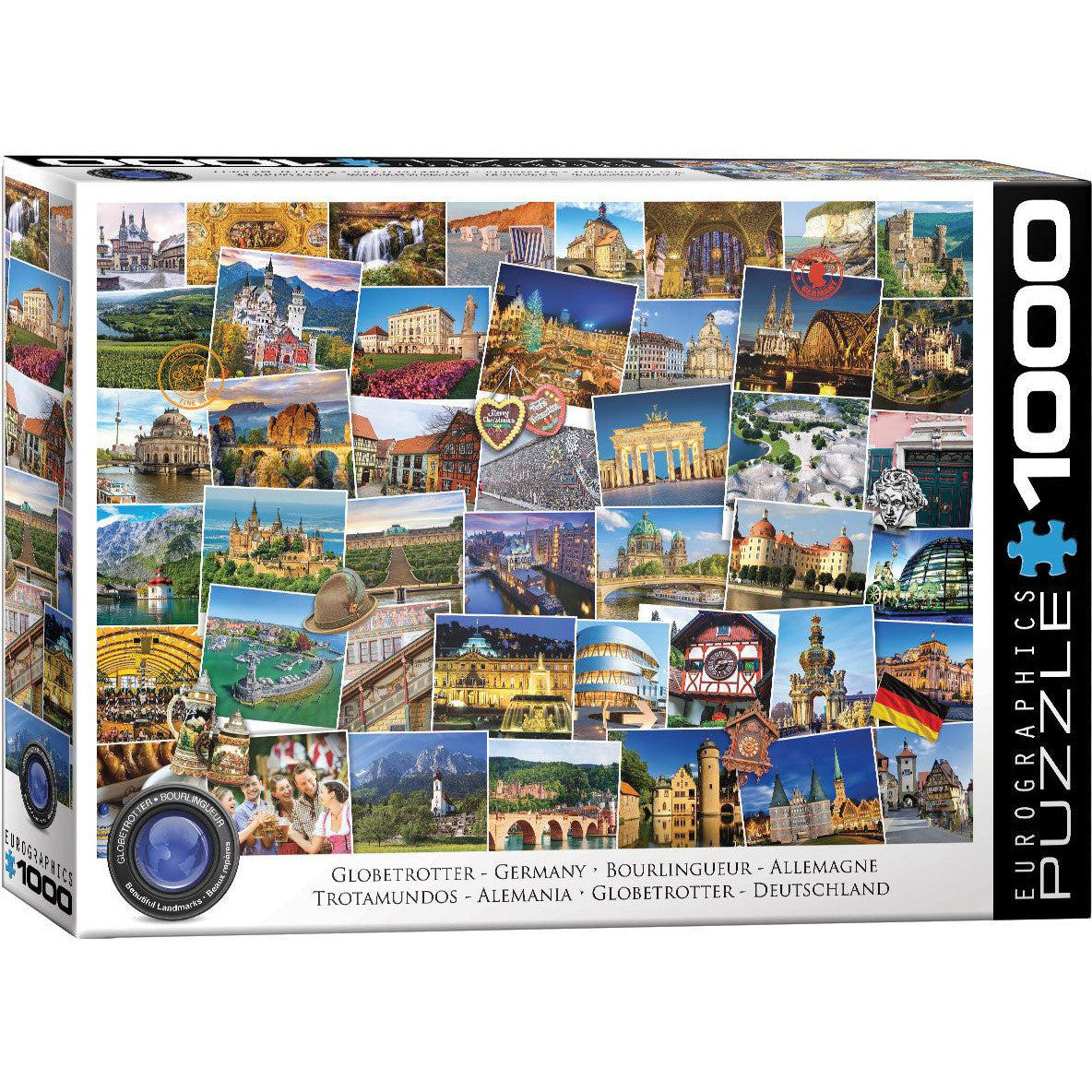 Germany Globetrotter 1000 Piece Jigsaw Puzzle Eurographics