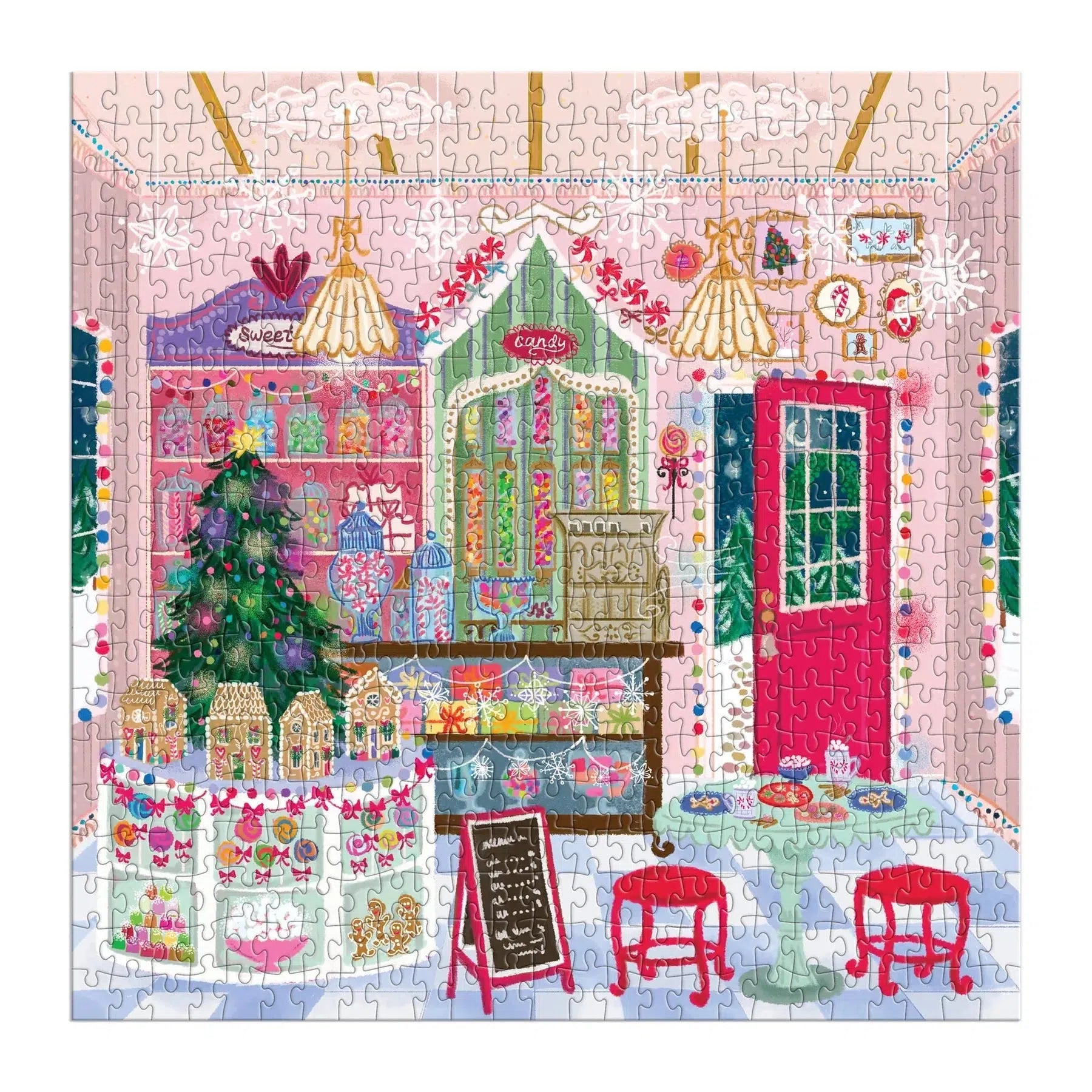 Gingerbread Cottage 500 Piece Jigsaw Puzzle Galison