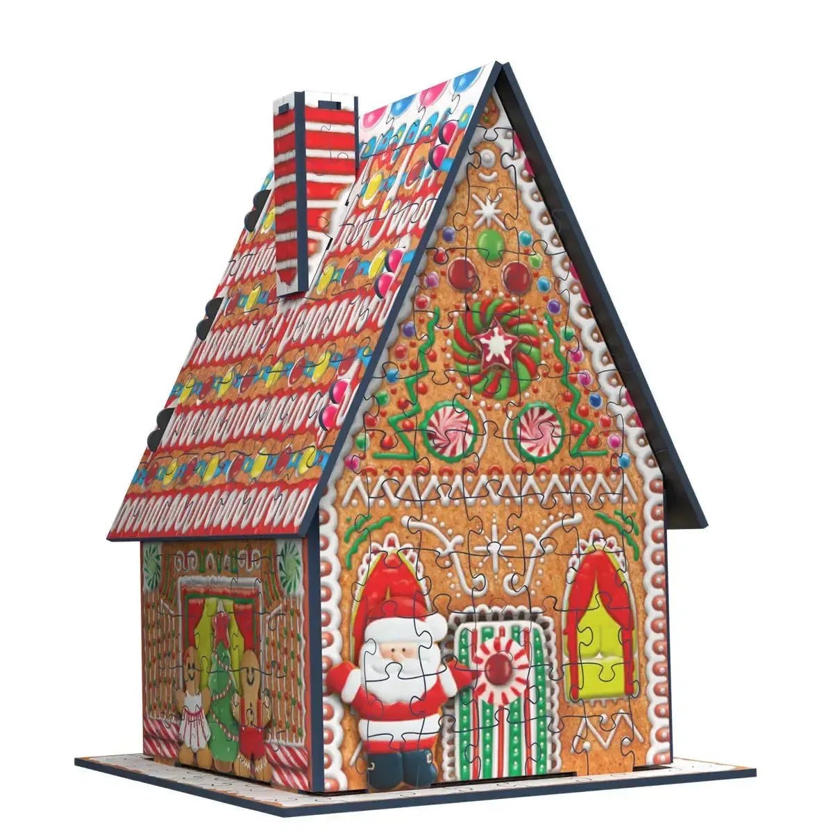 Gingerbread House 302 Piece 3D Jigsaw Puzzle Eurographics