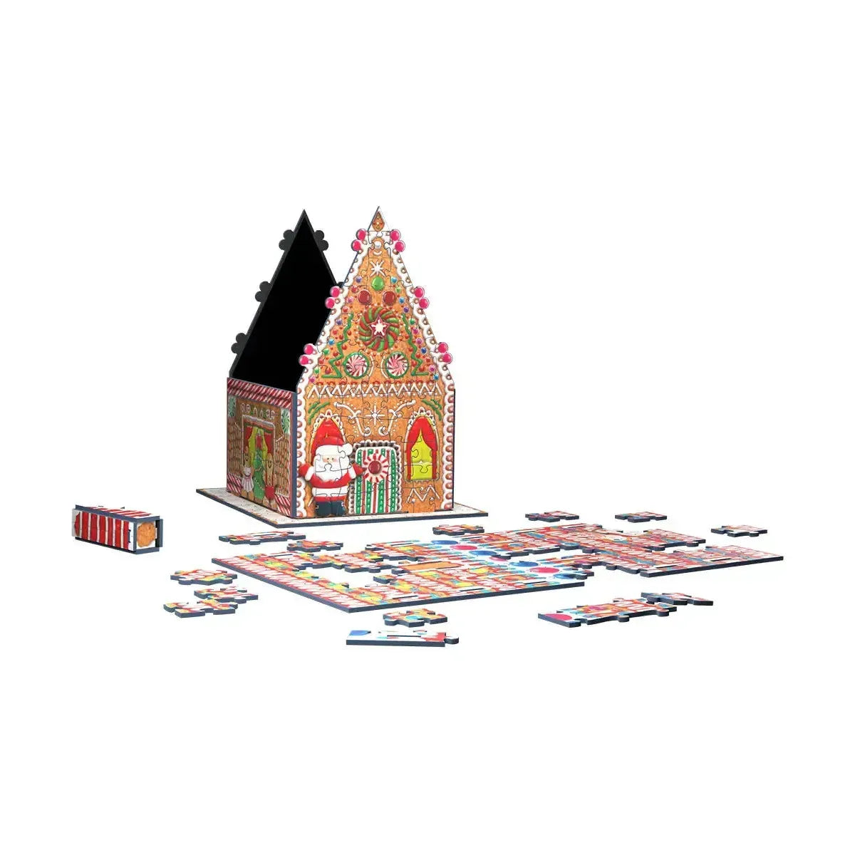 Gingerbread House 302 Piece 3D Jigsaw Puzzle Eurographics