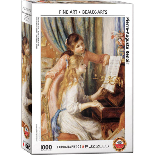 Girls at the Piano 1000 Piece Jigsaw Puzzle Eurographics