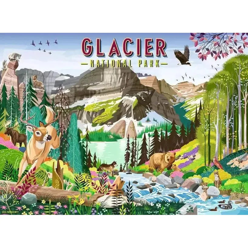 Glacier National Park 500 Piece Jigsaw Puzzle Ravensburger