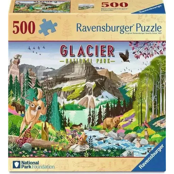 Glacier National Park 500 Piece Jigsaw Puzzle Ravensburger