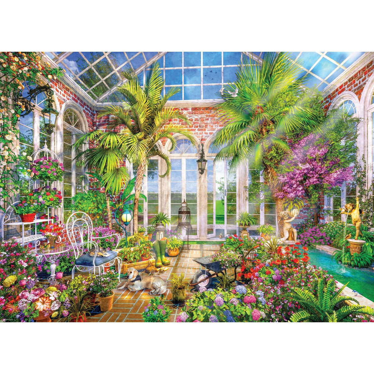 Glass Garden 1000 Piece Jigsaw Puzzle Eurographics