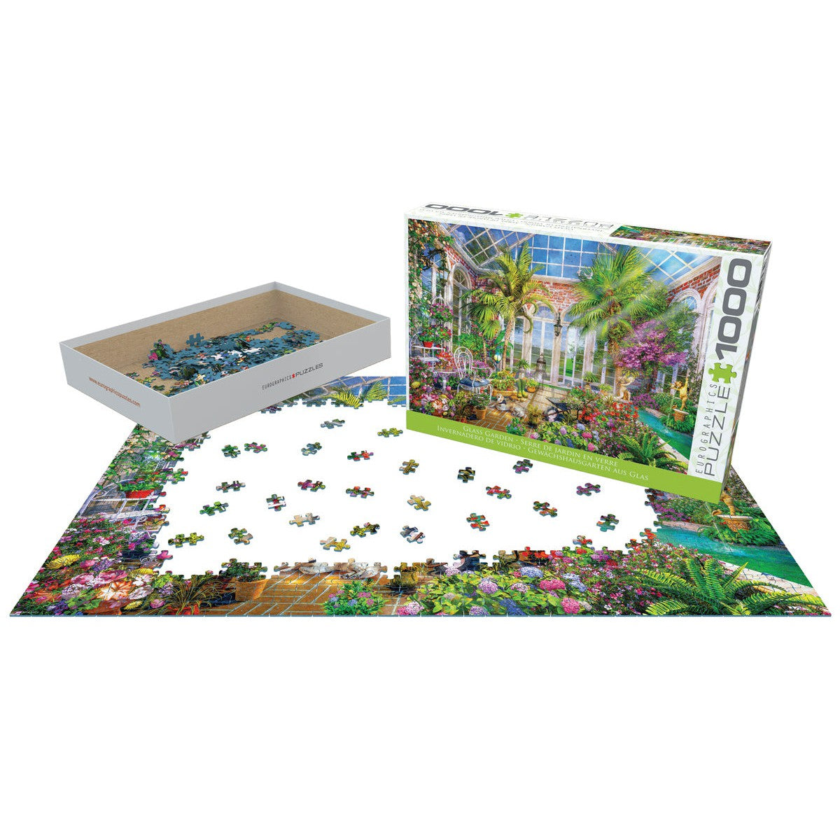 Glass Garden 1000 Piece Jigsaw Puzzle Eurographics