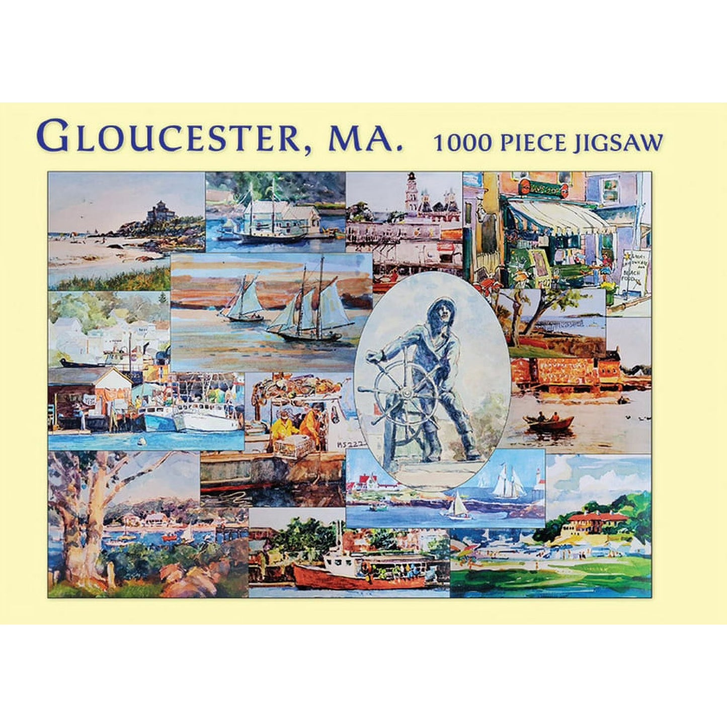 Gloucester Massachusetts 1000 Piece Jigsaw Puzzle Galileo