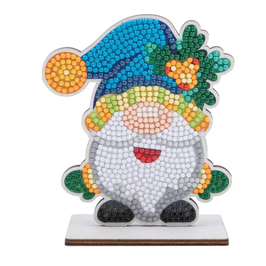 Gnome Crystal Art Festive Buddies Kit Craft Buddy