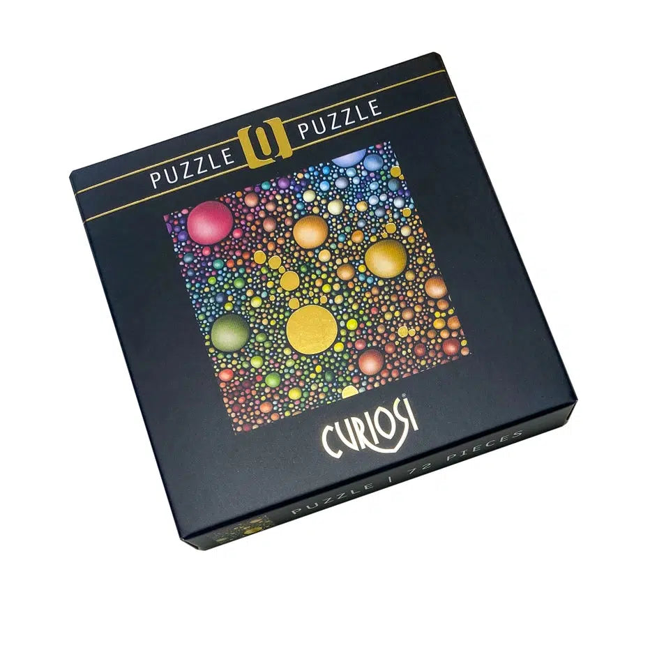 Gold #2 - 72 Piece Pocket Jigsaw Puzzle Curiosi