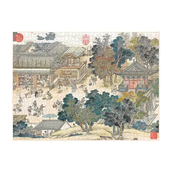 Golden Age of Prosperity An Era in Jinling 1000 Piece Jigsaw Puzzle Paperblanks