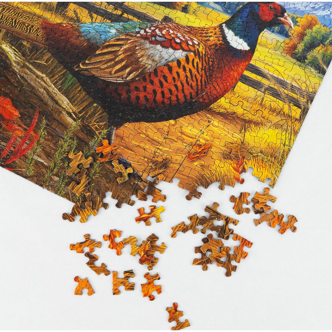 Golden Fields Pheasant 500 Piece Jigsaw Puzzle Springbok
