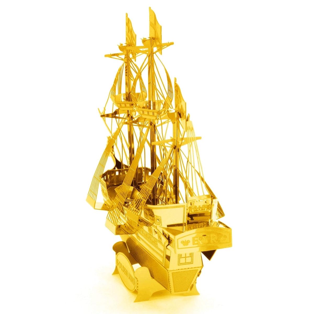 Golden Hind 3D Steel Model Kit Metal Earth