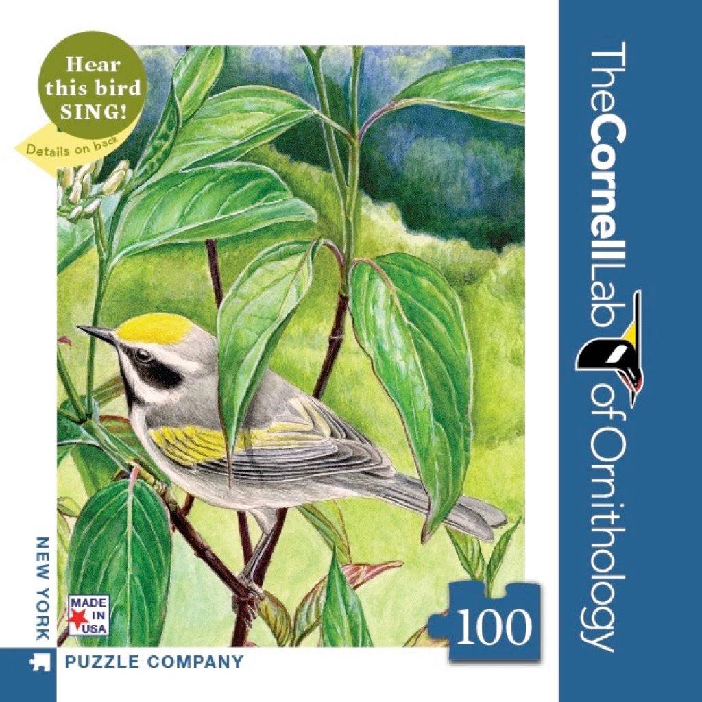 Golden-winged Warbler 100 Piece Mini Jigsaw Puzzle NYPC