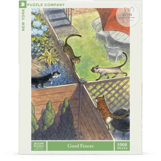 Good Fences by Peter de Sève 1000 Piece Jigsaw Puzzle NYPC