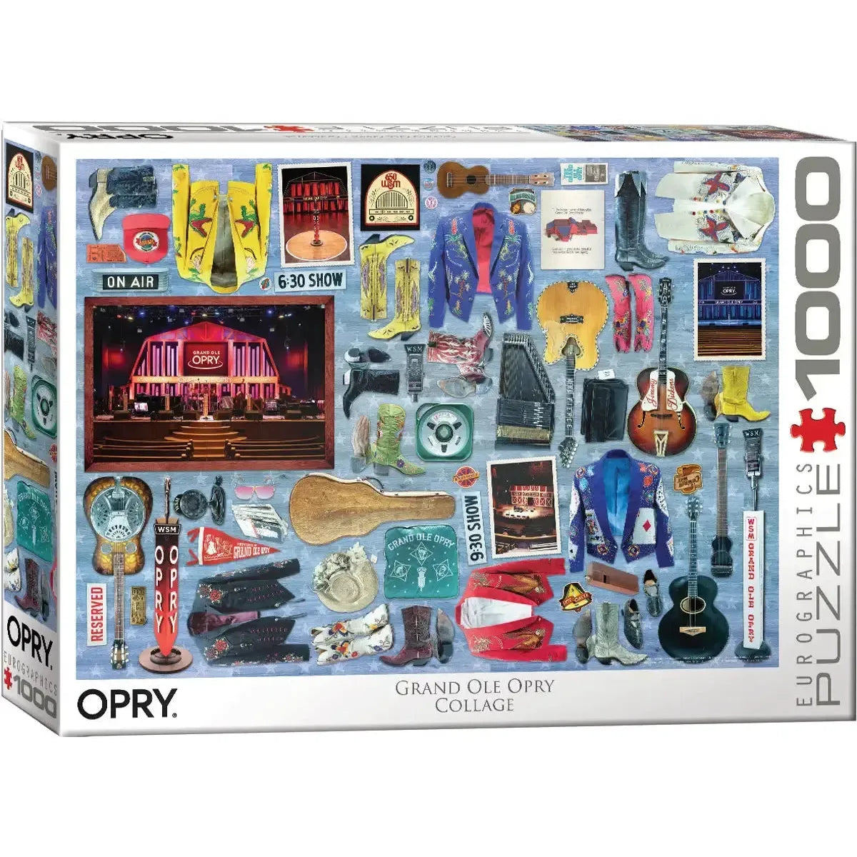 Grand Ole Opry Collage 1000 Piece Jigsaw Puzzle Eurographics
