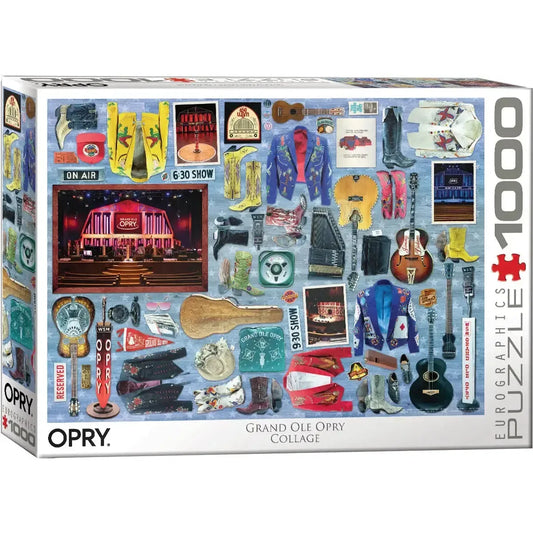 Grand Ole Opry Collage 1000 Piece Jigsaw Puzzle Eurographics