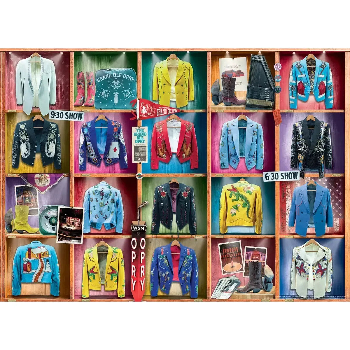 Grand Ole Opry Suits & Boots 1000 Piece Jigsaw Puzzle Eurographics