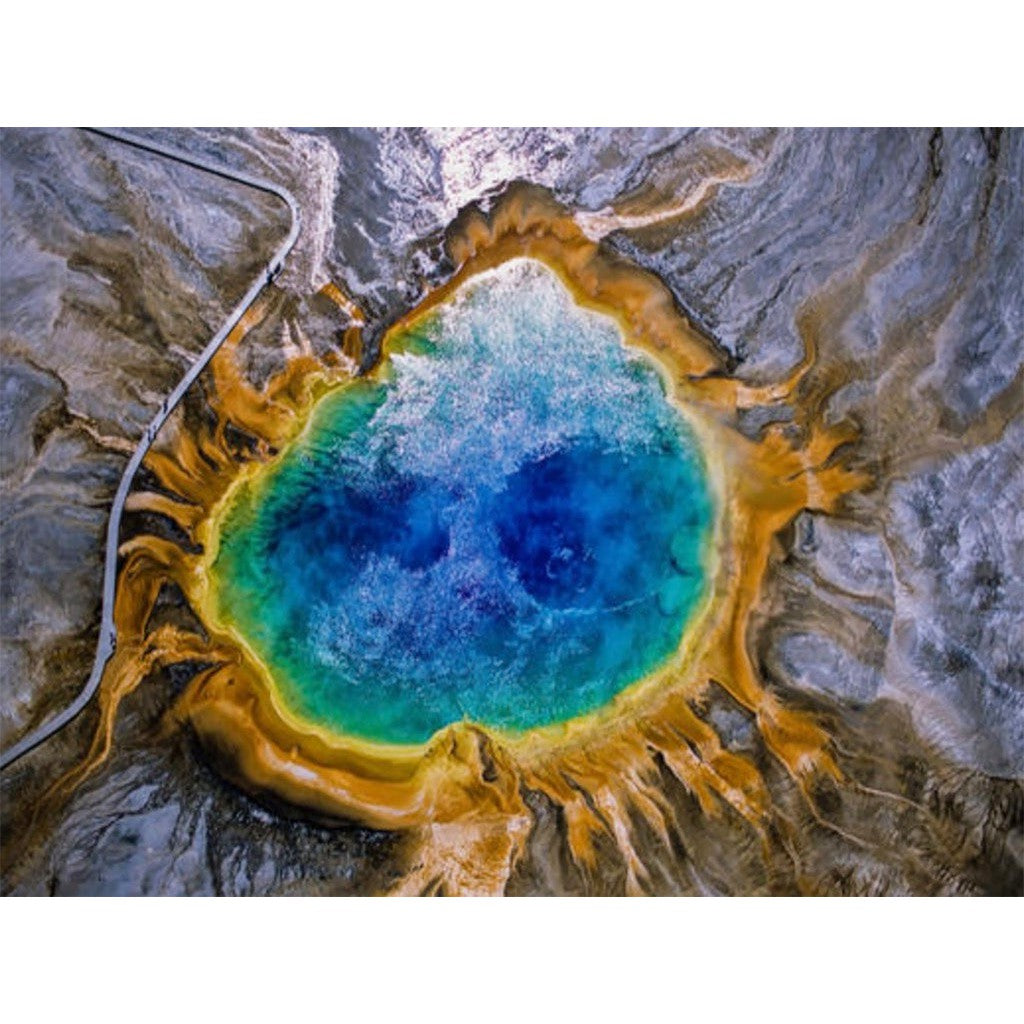 Grand Prismatic Spring 1000 Piece Jigsaw Puzzle NYPC