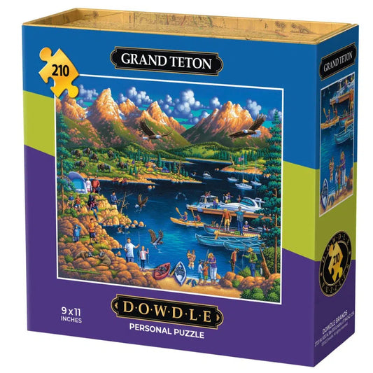 Grand Teton National Park 210 Piece Jigsaw Puzzle Dowdle