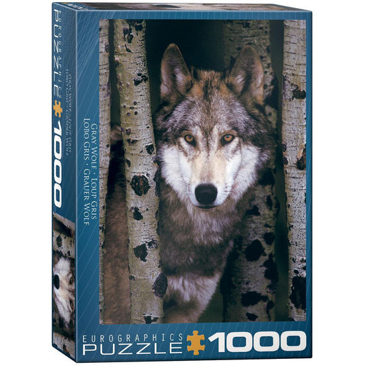 Gray Wolf 1000 Piece Jigsaw Puzzle Eurographics