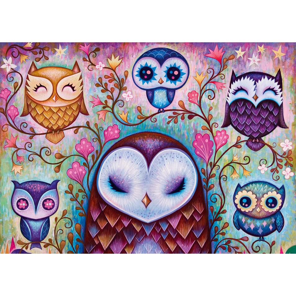 Great Big Owl Dreaming 1000 Piece Jigsaw Puzzle Heye