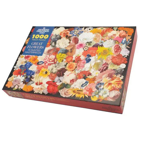 Great Flowers of Art 1000 Piece Jigsaw Puzzle UPG